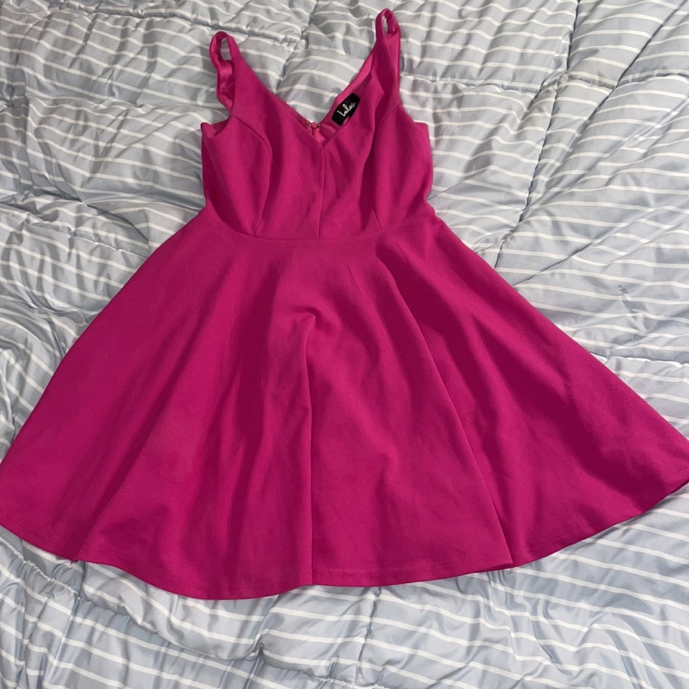 Hot pink dress , size Small